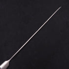 Gyuto Silver Steel #3 Nashiji Manche Occidental noire 210mm-[Musashi]-[Couteaux de cuisine japonais]