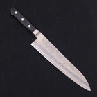 Gyuto Silver Steel #3 Nashiji Manche Occidental noire 210mm-[Musashi]-[Couteaux de cuisine japonais]
