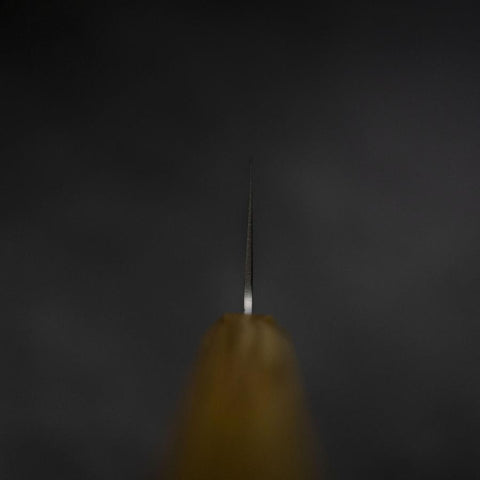 Gyuto Silver Steel #3 Nashiji Manche en Olivier 210mm-[Musashi]-[Couteaux de cuisine japonais]