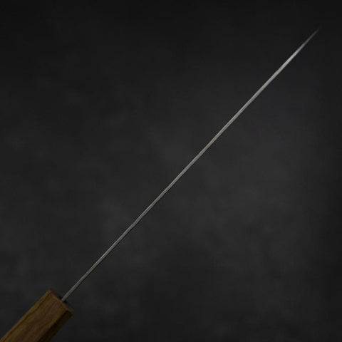 Gyuto Silver Steel #3 Nashiji Manche en Olivier 210mm-[Musashi]-[Couteaux de cuisine japonais]