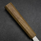 Gyuto Silver Steel #3 Nashiji Manche en Olivier 210mm-[Musashi]-[Couteaux de cuisine japonais]