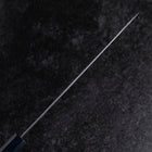 Gyuto Silver Steel #3 Nawame Damas Manche Urushi Bleu Foncé 240mm-[Musashi]-[Couteaux de cuisine japonais]