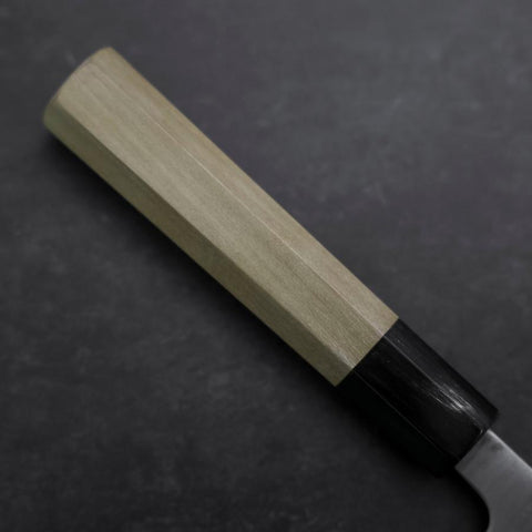 Gyuto Silver Steel #3 Poli Manche en Buffle et Magnolia 210mm-[Musashi]-[Couteaux de cuisine japonais]