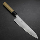 Gyuto Silver Steel #3 Poli Manche en Buffle et Magnolia 210mm-[Musashi]-[Couteaux de cuisine japonais]