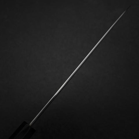 Gyuto Silver Steel #3 Poli Manche en Buffle et Noyer 210mm-[Musashi]-[Couteaux de cuisine japonais]