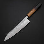 Gyuto Sweden Stainless Steel Nashiji Washi Yaki Urushi Handle 210mm-[Musashi]-[Couteaux de cuisine japonais]