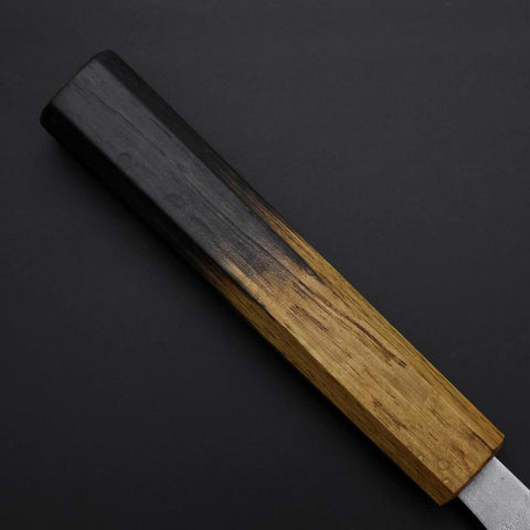 Gyuto Sweden Stainless Steel Nashiji Washi Yaki Urushi Handle 210mm-[Musashi]-[Couteaux de cuisine japonais]