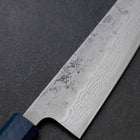 Gyuto Sweden Steel Nashiji Washi Damas Manche Urushi Bleu 210mm-[Musashi]-[Couteaux de cuisine japonais]