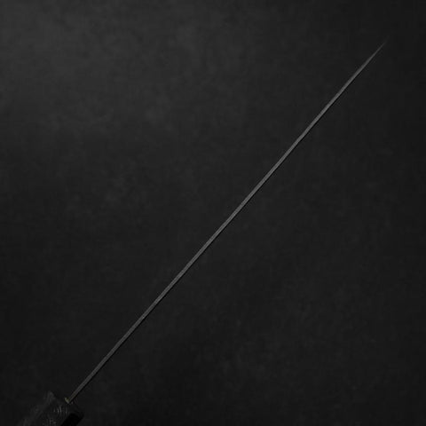 Gyuto Sweden Steel Nashiji Washi Damas Manche Urushi Bleu 210mm-[Musashi]-[Couteaux de cuisine japonais]