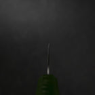 Gyuto Sweden Steel Nashiji Washi Damas Manche Urushi Vert 210mm-[Musashi]-[Couteaux de cuisine japonais]