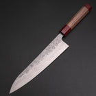 Gyuto Sweden Steel Nashiji Washi Damas Manche en Noyer 210mm-[Musashi]-[Couteaux de cuisine japonais]