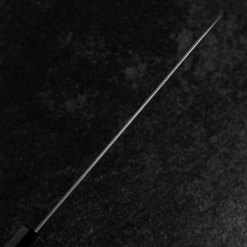Gyuto Sweden Steel Nashiji Washi Damas Manche en Noyer Noir 210mm-[Musashi]-[Couteaux de cuisine japonais]