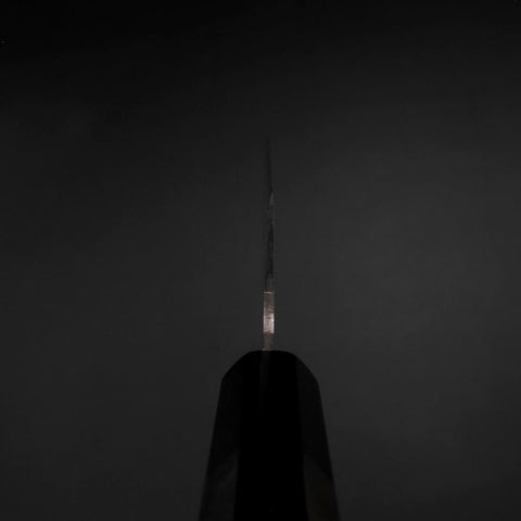 Gyuto Tamahagane Damas Manche en Buffle et Ébène 210mm-[Musashi]-[Couteaux de cuisine japonais]