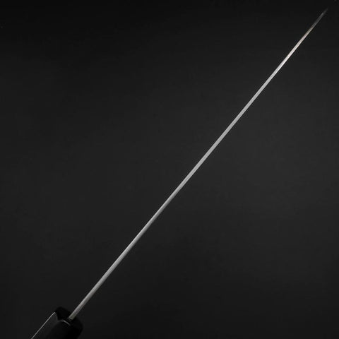 Gyuto Tamahagane Damas Manche en Buffle et Ébène 210mm-[Musashi]-[Couteaux de cuisine japonais]