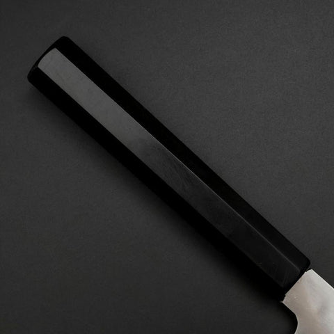 Gyuto Tamahagane Damas Manche en Buffle et Ébène 210mm-[Musashi]-[Couteaux de cuisine japonais]