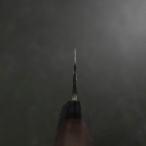 Gyuto V-Toku 2 Kurouchi Manche en Buffle et Ébène 185mm-[Musashi]-[Couteaux de cuisine japonais]