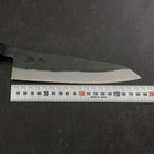 Gyuto V-Toku 2 Kurouchi Manche en Buffle et Ébène 185mm-[Musashi]-[Couteaux de cuisine japonais]