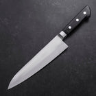 Gyuto VG-1 Poli Manche Occidental Noir 180mm (Tsuba-ari)-[Musashi]-[Couteaux de cuisine japonais]