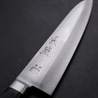 Gyuto VG-1 Poli Manche Occidental Noir 180mm (Tsuba-ari)-[Musashi]-[Couteaux de cuisine japonais]