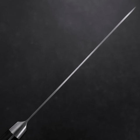 Gyuto VG-1 Poli Manche Occidental Noir 180mm (Tsuba-ari)-[Musashi]-[Couteaux de cuisine japonais]