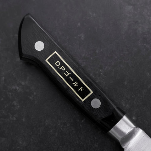 Gyuto VG-1 Poli Manche Occidental Noir 180mm (Tsuba-ari)-[Musashi]-[Couteaux de cuisine japonais]