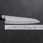 Gyuto VG-1 Poli Manche Occidental Noir 180mm (Tsuba-ari)-[Musashi]-[Couteaux de cuisine japonais]
