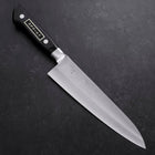 Gyuto VG-1 Poli Manche Occidental Noir 180mm (Tsuba-ari)-[Musashi]-[Couteaux de cuisine japonais]