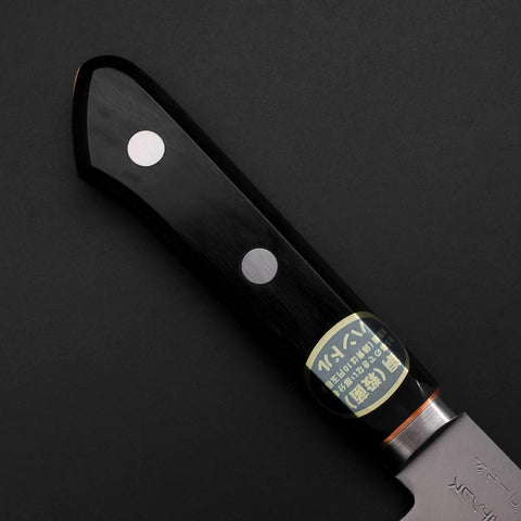 Gyuto VG-1 Poli Manche Occidental Noir avec Incrustations en Cuivre 180mm-[Musashi]-[Couteaux de cuisine japonais]