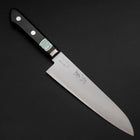 Gyuto VG-1 Poli Manche Occidental Noir avec Incrustations en Cuivre 180mm-[Musashi]-[Couteaux de cuisine japonais]