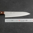 Gyuto VG-1 Poli Manche Occidental en Acajou 180mm-[Musashi]-[Couteaux de cuisine japonais]