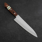 Gyuto VG-1 Poli Manche Occidental en Acajou 180mm-[Musashi]-[Couteaux de cuisine japonais]