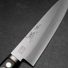 Gyuto VG-1 Poli Manche avec Incrustation de Cuivre Noir 180mm-[Musashi]-[Couteaux de cuisine japonais]