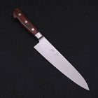 Gyuto VG-10 Damas Manche Occidental Marron 180mm-[Musashi]-[Couteaux de cuisine japonais]
