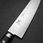 Gyuto VG-10 Damas Manche Occidental Noir 180mm-[Musashi]-[Couteaux de cuisine japonais]