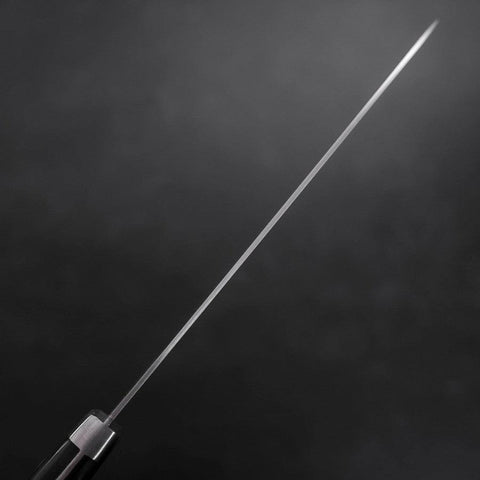 Gyuto VG-10 Damas Manche Occidental Noir 180mm-[Musashi]-[Couteaux de cuisine japonais]