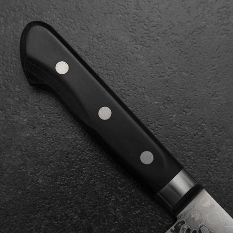 Gyuto VG-10 Damas Manche Occidental Noir 180mm-[Musashi]-[Couteaux de cuisine japonais]