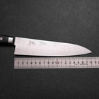 Gyuto VG-10 Damas Manche Occidental Noir 180mm-[Musashi]-[Couteaux de cuisine japonais]