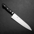Gyuto VG-10 Damas Manche Occidental Noir 180mm-[Musashi]-[Couteaux de cuisine japonais]