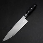 Gyuto VG-10 Damas Manche Occidental Noir 200mm-[Musashi]-[Couteaux de cuisine japonais]