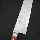 Gyuto VG-10 Damas Manche Occidental en Acajou 210mm-[Musashi]-[Couteaux de cuisine japonais]