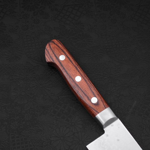 Gyuto VG-10 Damas Manche Occidental en Acajou 210mm-[Musashi]-[Couteaux de cuisine japonais]