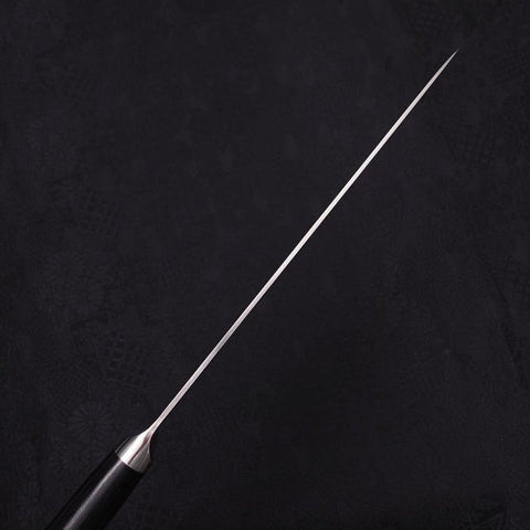 Gyuto VG-10 Damas Manche Occidental en Ébène Rond Noir 210mm-[Musashi]-[Couteaux de cuisine japonais]