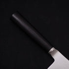 Gyuto VG-10 Damas Manche Occidental en Ébène Rond Noir 210mm-[Musashi]-[Couteaux de cuisine japonais]