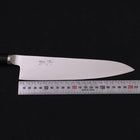 Gyuto VG-10 Damas Manche Occidental en Ébène Rond Noir 210mm-[Musashi]-[Couteaux de cuisine japonais]
