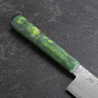 Gyuto VG-10 Damascus Ocean Green Handle 210mm (8.3”)-[Musashi]-[Japanese-Kitchen-Knives]