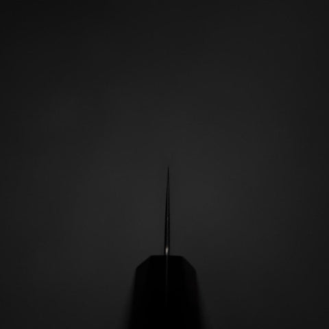 Gyuto VG-10 Damas Manche Urushi Rouge 210mm-[Musashi]-[Couteaux de cuisine japonais]