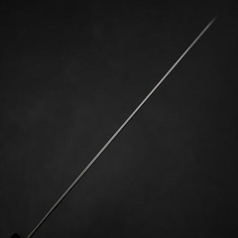 Gyuto VG-10 Damas Manche Urushi Rouge 210mm-[Musashi]-[Couteaux de cuisine japonais]