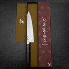 Gyuto VG-10 Damas Manche Urushi Rouge 210mm-[Musashi]-[Couteaux de cuisine japonais]