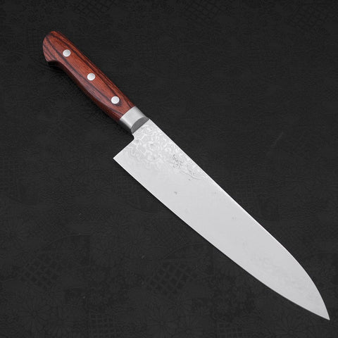 Gyuto VG-10 Damas Manche en Acajou 210mm-[Musashi]-[Couteaux de cuisine japonais]