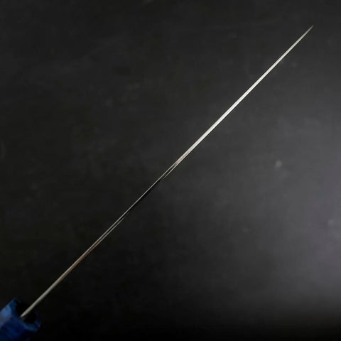 Gyuto VG-10 Damas Manche en Bois de Bouleau Bleu 210mm-[Musashi]-[Couteaux de cuisine japonais]